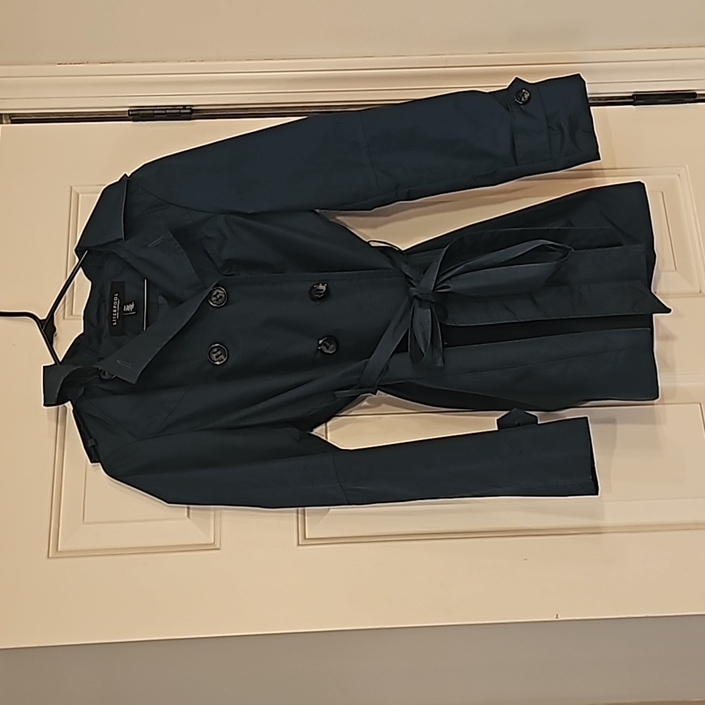 Liverpool turquoise coat